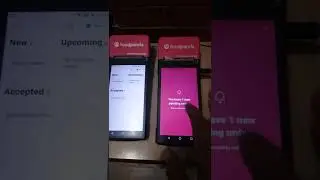 ASMR FOODPANDA TAB NOTIFICATION SOUND#shorts #satisfyingvideo #satisfyingsounds #asmrsounds #device