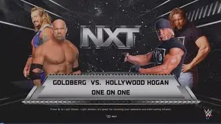 WWE 2K25: Goldberg vs Hollywood Hogun 