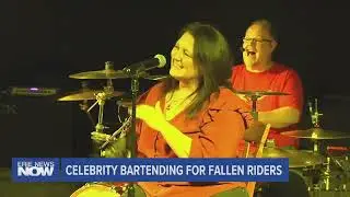 Sunflower Club Hosts Celebrity Bartending Event for Fallen Riders