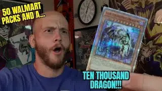 I Bought 50 Armageddon Packs At Walmart & Pulled Ten Thousand Dragon!!!