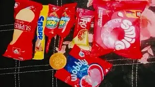 Satisfying ASMR lollipops candy and chocolate opening video yummy candy unboxing#asrm#lollipop