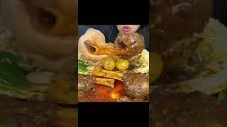 Spicy Mutton Curry Egg Curry Mukbang Challenge