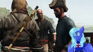 【Assassin's Creed IV: Black Flag】Pirate Horse STABBY EVERYONE Because HEAD HURTY!!!