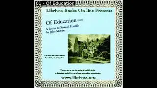 Of Education by John Milton read by Thomas A. Copeland | Full Audio Book