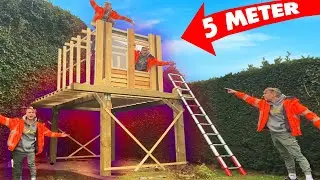 DE MEGA HUT WORDT VEEL TE HOOG! (2E VERDIEPING) - HUIS BOUWEN #3