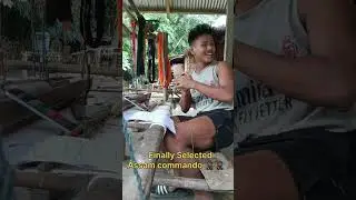 Finally Selected Assam commando 🙏🏾🙏🏾&hearts;️🥷🏾