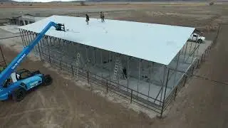 Metal Building Roof Installation | Snow Load Engineered Steel Structure Installed by Insured Experts
