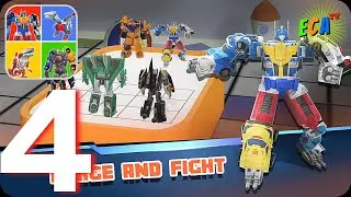 ⭐Superhero Robot Monster Battle⭐ Walkthrough Part 4 Hiding In The Form Of Supercar (Android-iOS)
