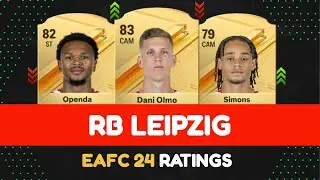 FIFA 24 | RB LEIPZIG PLAYER RATINGS 🔥🤯 | EA FC 24 | ft. Openda, Dani Olmo, Simons