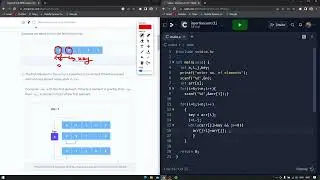 Insertion Sort || C code , explanation
