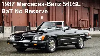 1987 Mercedes-Benz 560SL No Reserve BaT ~ Silver Arrow Cars