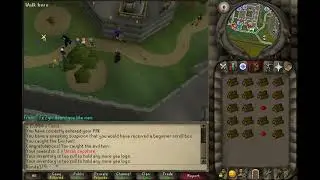 Insane Luck While Cutting Yews In F2P RuneScape