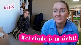 HUIS IS BIJNA KLAAR!! 💒 EETTAFEL VERANDEREN, KLEDINGKAST AFMAKEN & IK HEB GORDIJNEN! | #WEEKVLOG 268