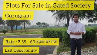 Plots for Sale in Gated Society Gurgaon | Excellent Plot Deal 👍 | Orris Woodview Residencies |