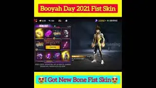 I Got New Bone Fist Skin🤩|Booyah Day Fist Skin|#shorts