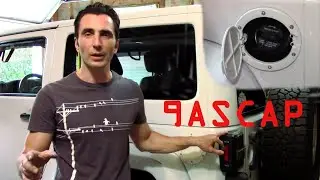Fixing the Jeep Wrangler 'Gascap' Error + Gas Cap Cover Install