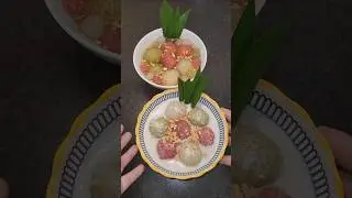 cach nấu ch&egrave; bột b&aacute;ng nước cốt dừa, ch&egrave; tr&ocirc;i nước bột b&aacute;ng #monngonmonau