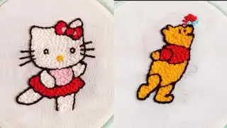 Teaching needle punching steps for beginners