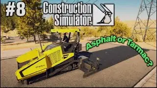 NEW CONSTRUCTION SIMULATOR 2022 | #8 | ASPHALTIN' | CONSOLE PS5.