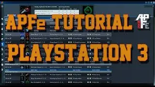 Обучающие материалы APFe &mdash; PlayStation 3