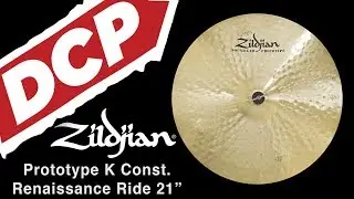 Zildjian Prototype K Constantinople Renaissance Ride Cymbal 21