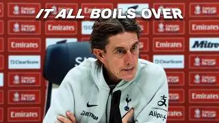 FRANK SNAPS! Spurs INJURY CRISIS + Fans CLASH + Captain&rsquo;s Social Media Mistake