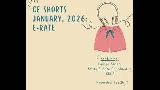 CE Shorts - January 2026 - E-rate