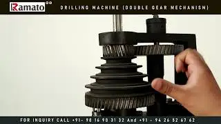 Pillar Drilling Machine | Geared Bench Top Best Drill Machine | Manufacturer | Ramato Machine
