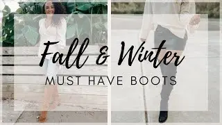 FALL | WINTER MUST HAVE BOOTS 2020