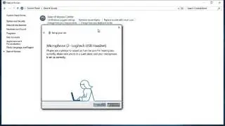 Microphone setup for Speech Recognition in Windows
