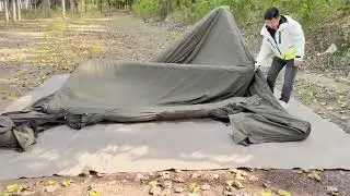 Wow, the tent has amazing craftsmanship!