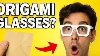 &ldquo;Origami Glasses Tutorial | Easy DIY Paper Glasses Step by Step&rdquo;