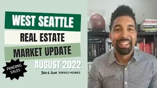 West Seattle Real Estate Pending Sales Update - August 2022 #shorts