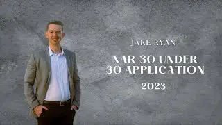 Jake Ryan; 2023 REALTOR Magazine 30 Under 30 Applicant