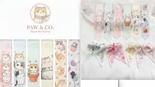 Video Pitching Bisnis Paw and Co. | Pastel Cat Scarf Fashion Accessories