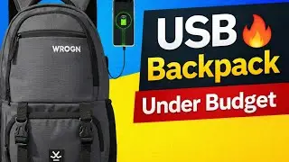 WROGN Backpack Review | USB Charging Laptop Bag Under Budget