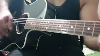 Yamaha apx500    (  demo)            elerctro  acoustic guitar