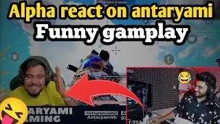 Alpha React On Antaryami Funny Gamplay😂@Alpha Clasher React On Antaryami😁| 3GB Esports
