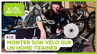 Monter son vélo et sa cassette sur un home trainer (très simplement)