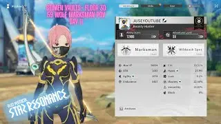 Stimen Vaults- Floor 30 (59 Wolf Marksman PoV - 12496 Ability Score) | Blue Protocol Day 11