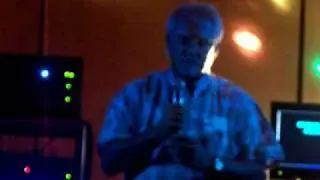 Callaway reunion classmate Tom LaRue does a little singing too