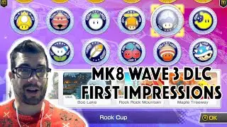 Mario Kart 8 Deluxe Booster Course Pass Pack 3 LIVE First Impressions!!