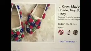 How to share your items to a poshmark party