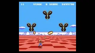 Space Harrier Прохождение 3. STAGE 7-10