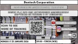 Engineering Mechatronic Training Basic PLC and HMI Mitsubishi menggunakan