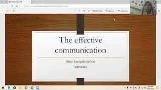COMMUNICATION EFFECTIVELY - introduction to management business