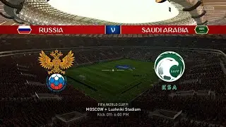 FIFA 18 | Russia 2 - 0 Saudi Arabia | 2018 FIFA World Cup - Group A