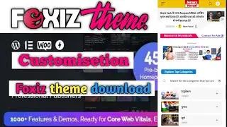 TaazaTime.com Jaisa Foxiz theme Free Download kaise kare. 2024 Foxiz WordPress Theme Looks.