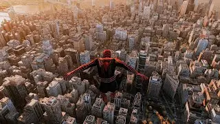 Marvel’s Spider-Man 2 | PHOTOREALISTIC Sunrise NYC Swinging (100+ Mods)