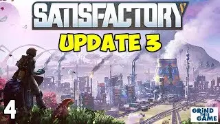 Satisfactory Update 3 - Space Elevator and Coal Discovery - New Base #4